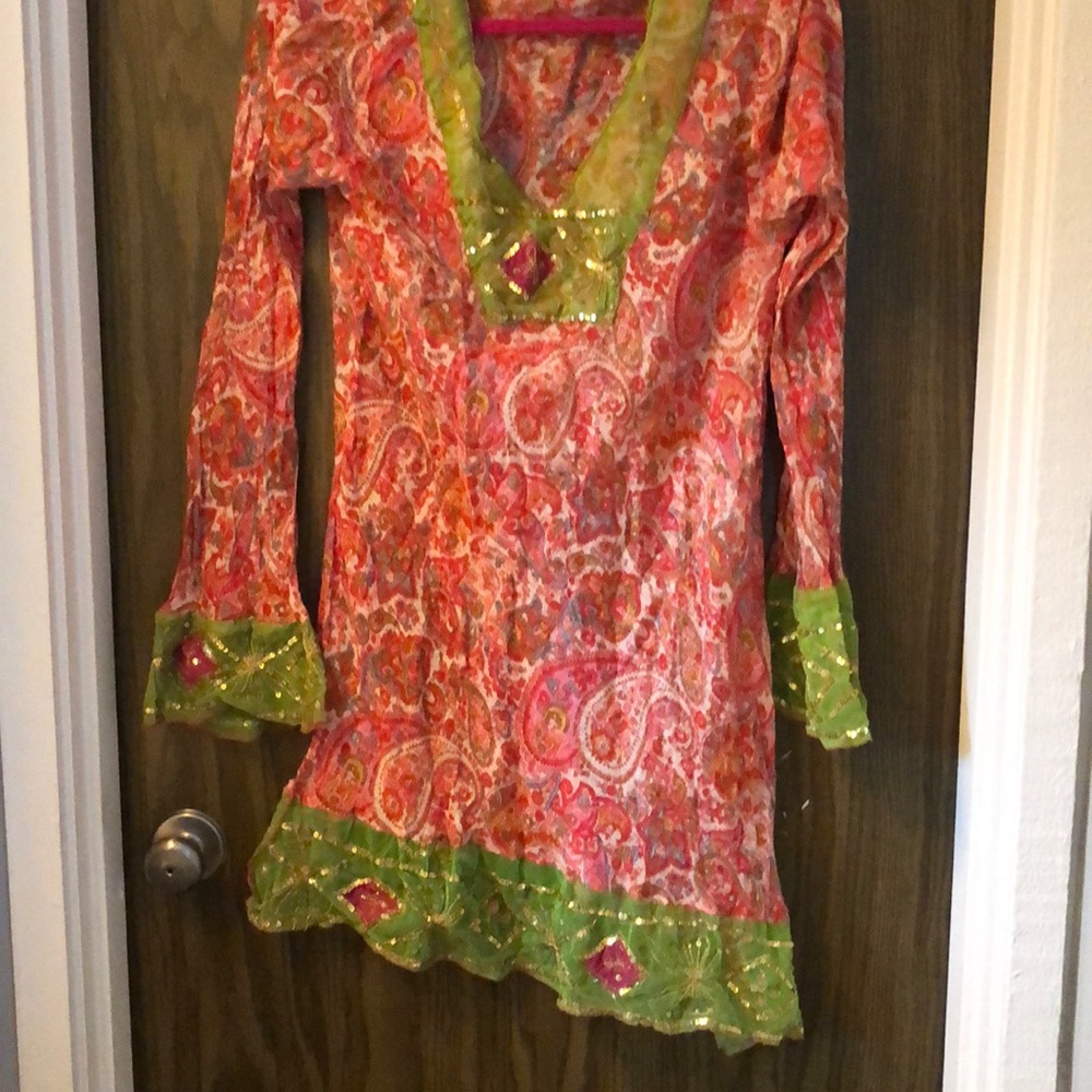 Colorful Hippie Top